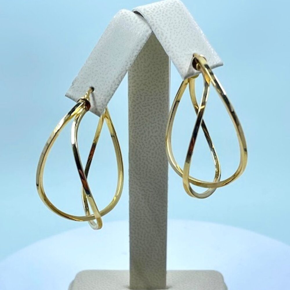 14k gold hoop earrings